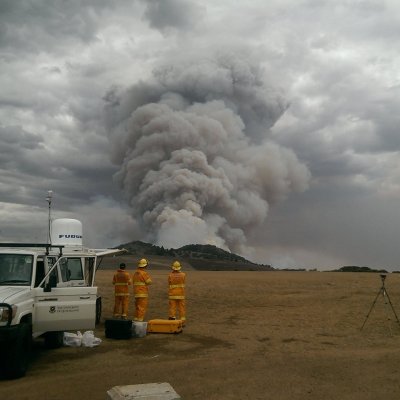 UQ researcher Nick McCarthy has won $5000 for his bushfire project.